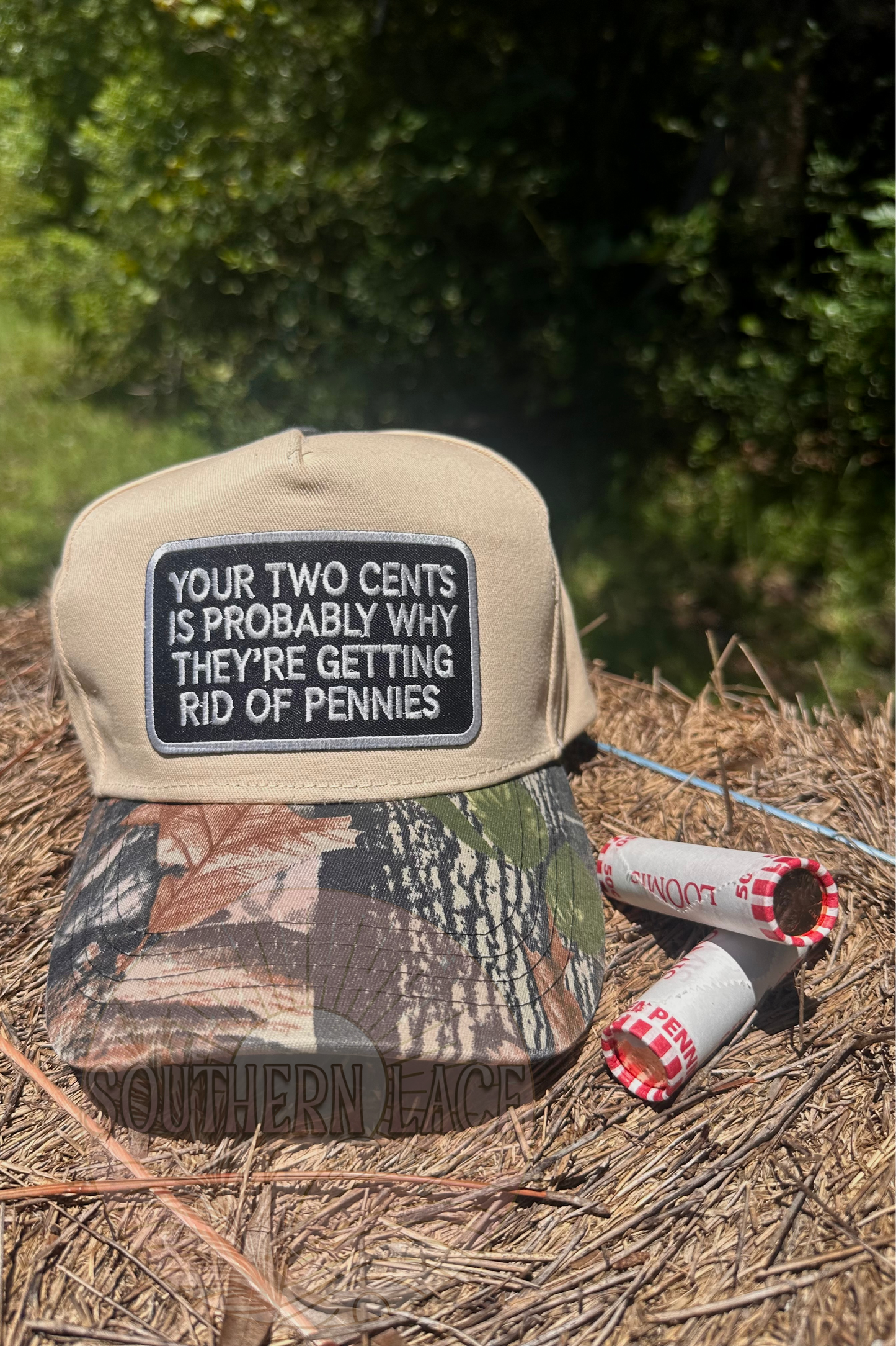 Your two cents Hat Cheetah/Camo